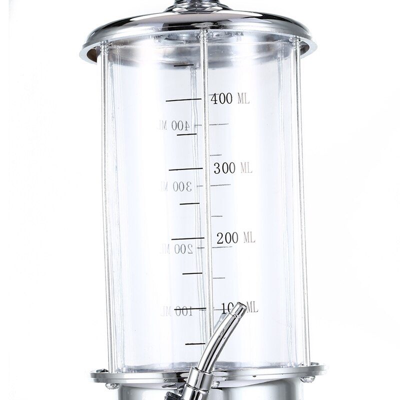 Beer Dispenser Machine Drinking Vessels Double Tube Pump Transparent Layer Bar Beer Kitchen Drinking Wine Beverage Pump