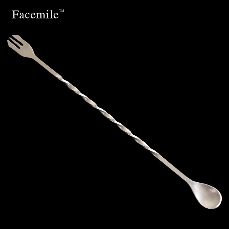 32Cm/26Cm Rvs Roerstokjes Cocktail Sticks Muddler Koffielepel Theelepel Roeren Mengen Pick Keuken Bar gereedschap