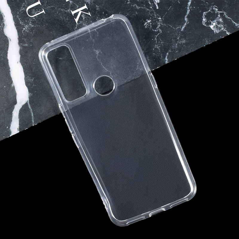 Funda de teléfono de TPU negra suave para TCL 30 XE, carcasa transparente para TCL 30 V 5G T781S TCL 305 306 Coque on TCL 30 SE: TCL 30 V 5G / Clear Case