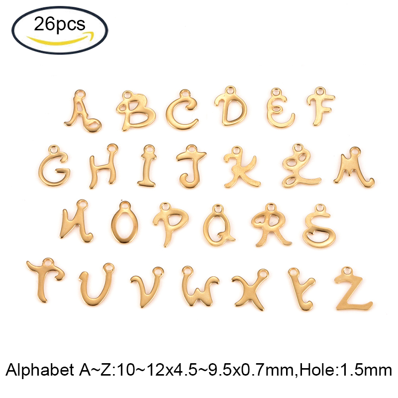 Abalorios de acero inoxidable 304 para fabricación de joyas, accesorio para hacer joyas DIY (mariposa, corazón, flor, llave, Luna, nota Musical, anillo, Estrella redonda plana), 5 ~ 20 piezas