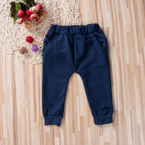 Bambino del bambino Dei Bambini Del Bambino Dei Pantaloni Del Ragazzo Del Cotone Del Fumetto Grande Bocca Teethes Stile Pantaloni Infantili Del Bambino Casual Harem Pantaloni Allentati Dei Pantaloni di Fondo Mutandine e boxer