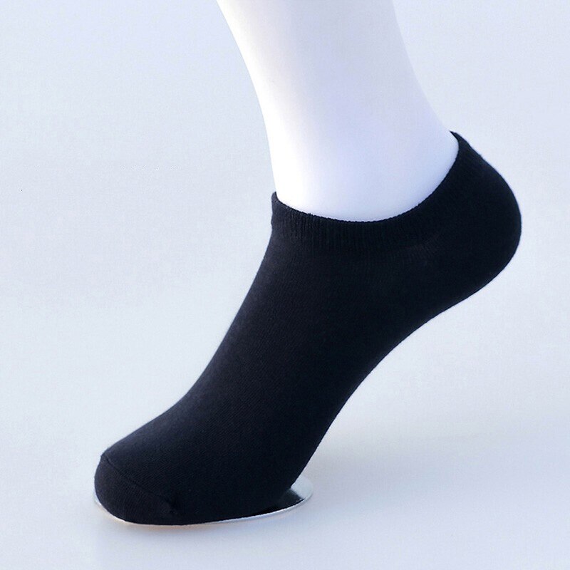 5 Paar Zomer Dunne Mannen En Vrouwen Sokken Wegwerp Lui Wegwerp Deodorant Wandelen Zwart Wit Grijs Katoenen boot Sokken: black