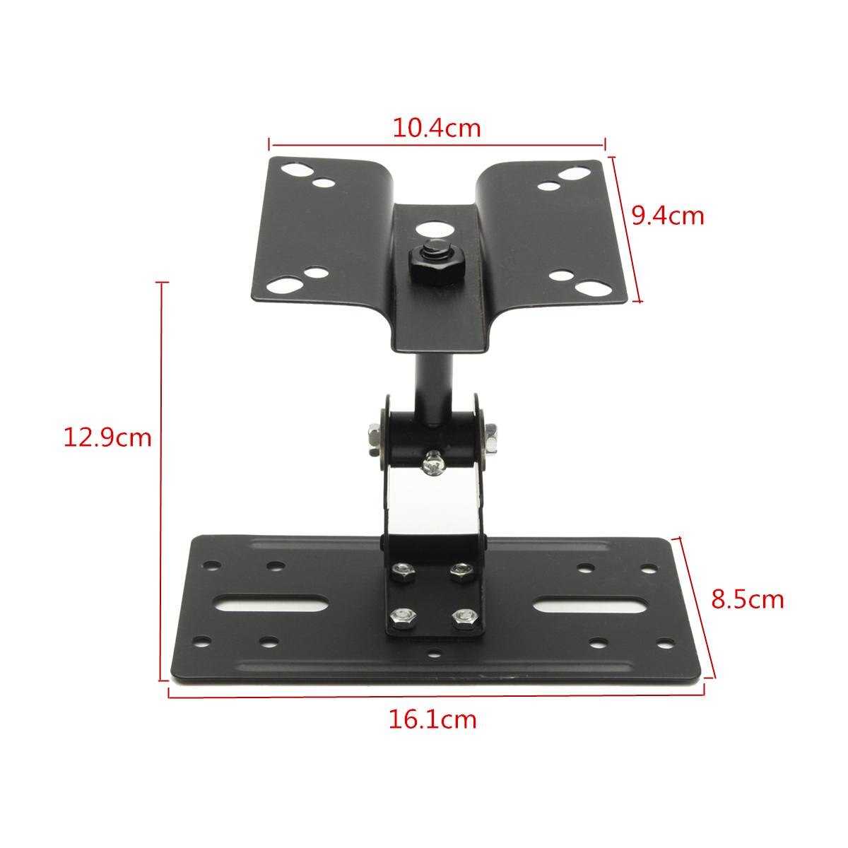 Home Theater Audio stand Steel Adjustable Speaker Ceiling Wall Mount Brackets 15kg Loading For Speakers Stable Hold