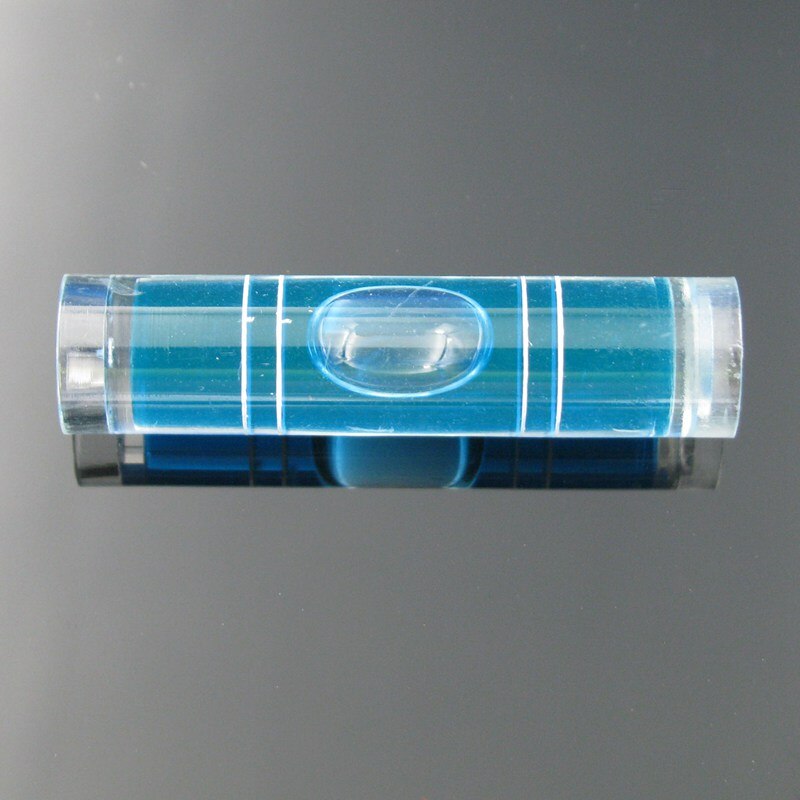 Product for Plastic Tube Vials Spirit Level for Photo Frame 9.5*40 mm Blue (1 piece/lot)