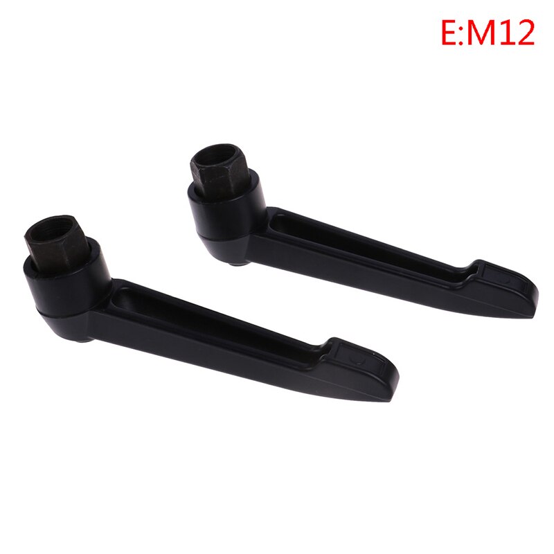 2 stk  m5 m6 m8 m10 m12 m16 spændehåndtag maskiner justerbart håndtag: E