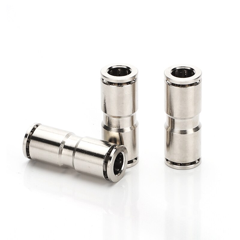 PU PG PE Brass Metal Pneumatic Quick Coupling 4 6 8 10 12mm Apply Air Compressor Hose High Pressure Connector High temperature
