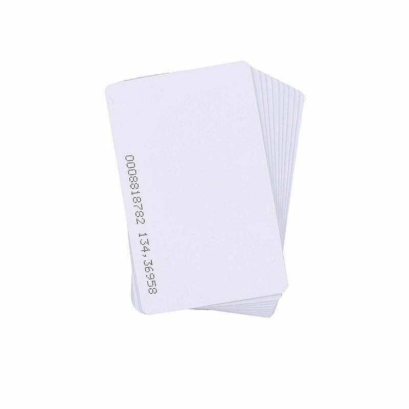 100 STUKS RFID 125 Khz EM4100 TK4100 blank smart card ID Dikke Kaarten EM ID Badge voor Tijdregistratie Systeem