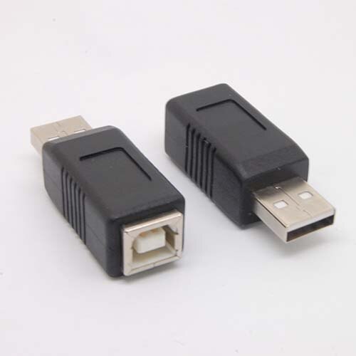 USB Type A Male to Printer Scanner Type B Female Adapter adaptor