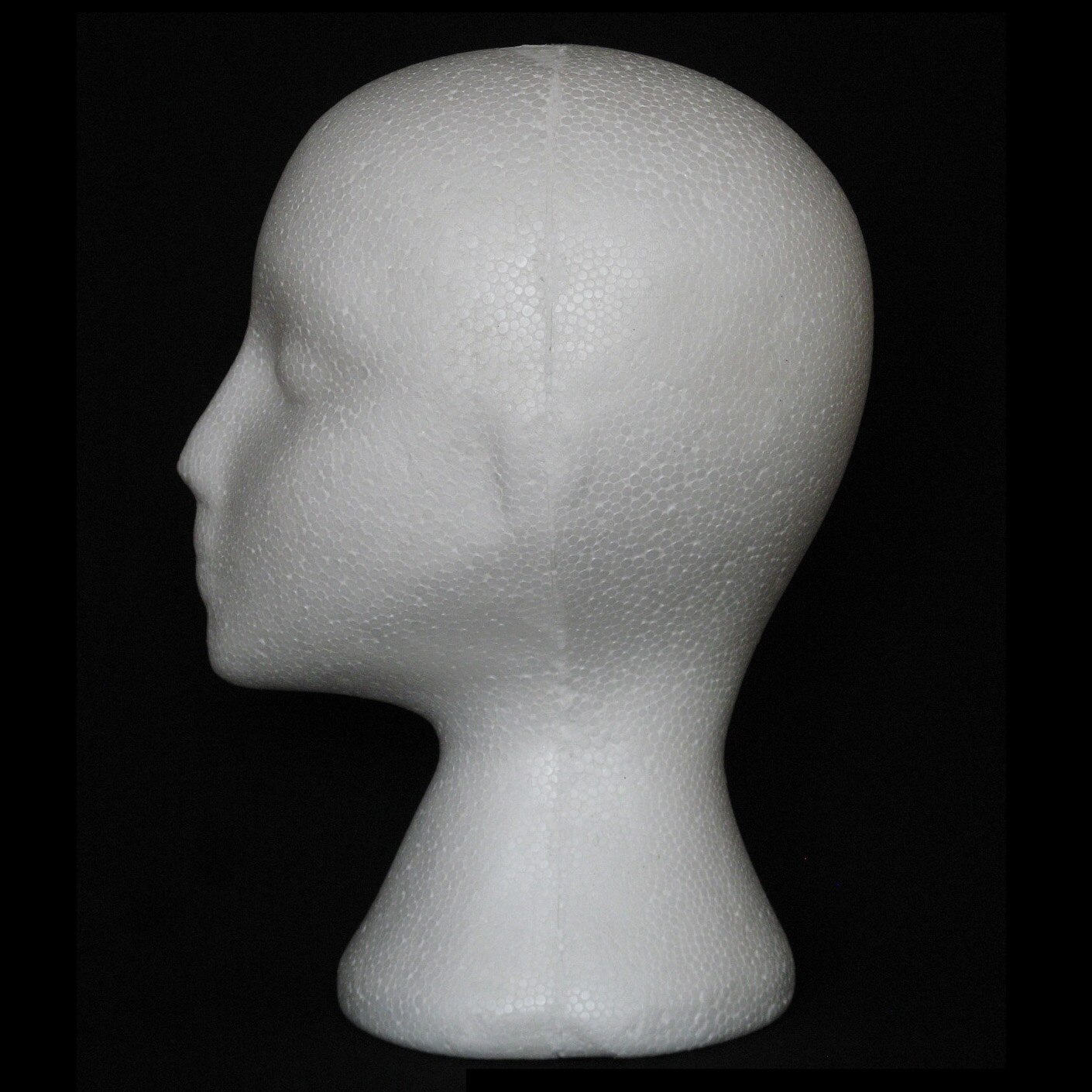 White Female Foam Mannequin Head Dummy Wig Stand Shop Display Hat Cap Stock