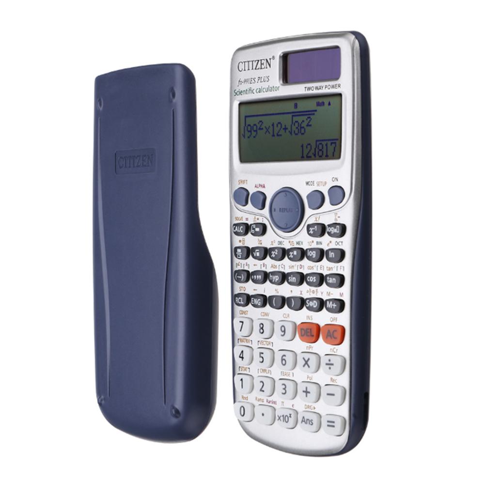 Scientific Calculator Engineering Function Calculator Stationery Multifunction Calculator For Student Teacher Workers Office
