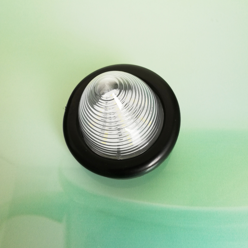 Luces LED de posición lateral para camión, luz de posición de 12V y 24V, luces de liquidación para remolque, caravana, RV, carga, coche, luz lateral, rojo, blanco y ámbar, 2 uds.