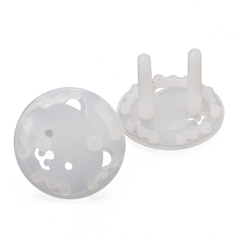 10pcs EU Stand Stopcontact Cover 2 gat Stopcontact Baby Kind Veiligheid Elektrische Schok Proof Stekkers Protector bebe