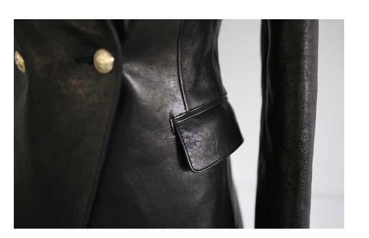 Jaqueta de couro pu feminina, trespassado duplo estilo inglaterra, punk rock, casaco cropped, couro falso f917