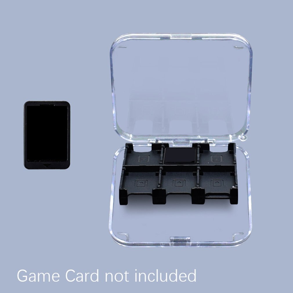 12 In 1 Game Card Case Cartridges Houder Voor Schakelaar Draagbare Beschermende Opslag Kaarten Micro Sd-kaart Transparante