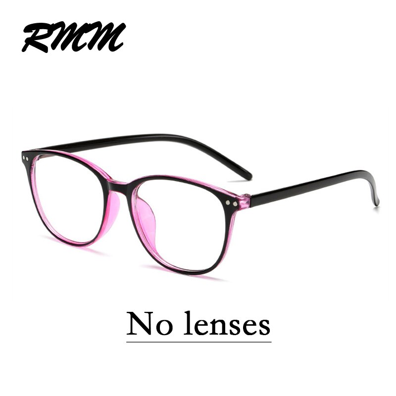 RMM Retro Square round Frame Plain Glasses Anti blue light glasses Women&Men Optical Spectacle Glasses Myopia Eyeglasses Frames
