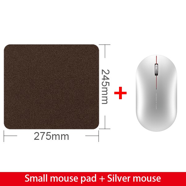 Original Xiaomi Maus Tragbare Drahtlose Spiel Maus 1000dpi 2,4 ghz Bluetooth Maus Link Optische Maus Mini Metall Maus: Silver Set S