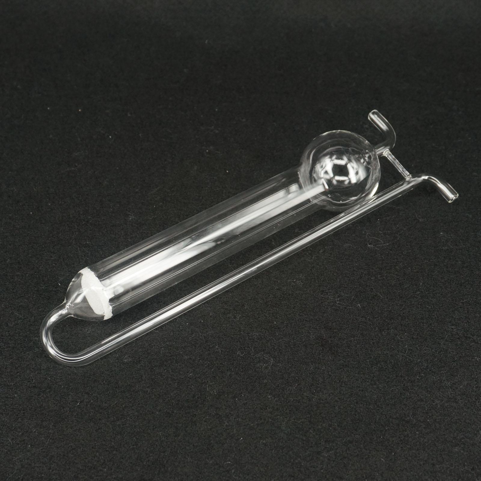 75 ml Lab Clear Glas Poreuze Absorberende Buis u-vorm Gas Sampling Fles Glaswerk