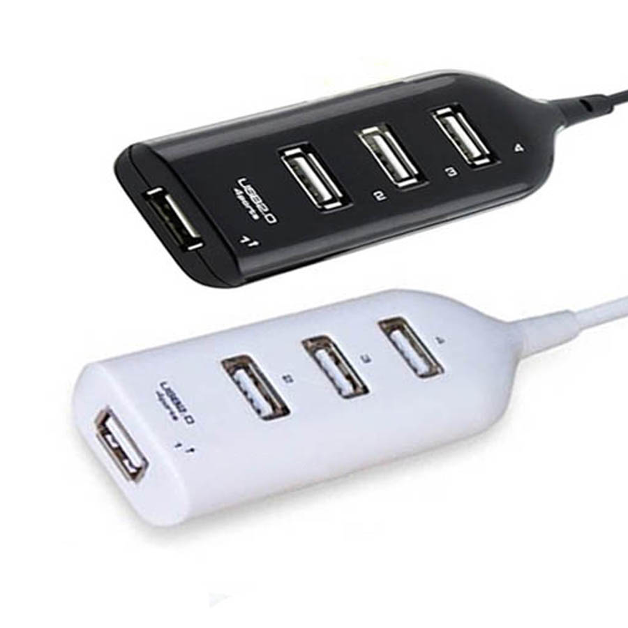 Newest High Speed Slim Smallest Mini 4 Ports USB Transfer Adapter Rare USB HUB For Laptop Desktop PC