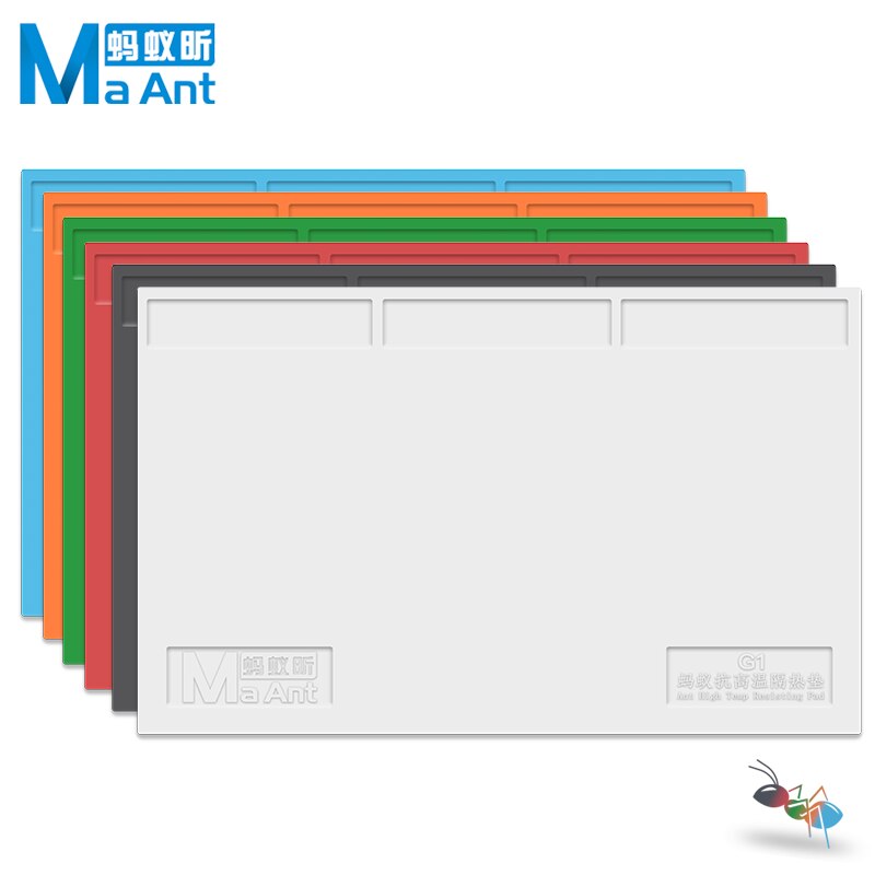 Ma Ameise 300mm * 500mm * 4mm Wärmedämmung Reparatur Pad Lözehn Arbeit Bahnhof Matte Silizium Schweißen lözehn Wartung Plattform