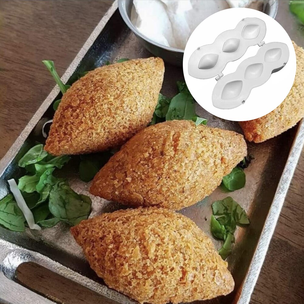 Molde Manual para hacer albóndigas, herramientas de cocina, aparato de relleno, procesador de carne picada, Rollo, Decoración de Pastel y postre