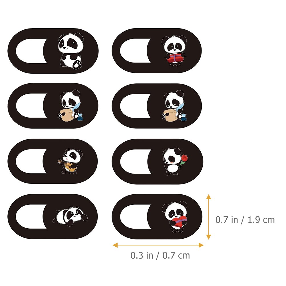 8 Stuks Camera Slide Tablet Computer Telefoon Lijm Laptop Webcam Cover Privacy Protector Web Camera Slide