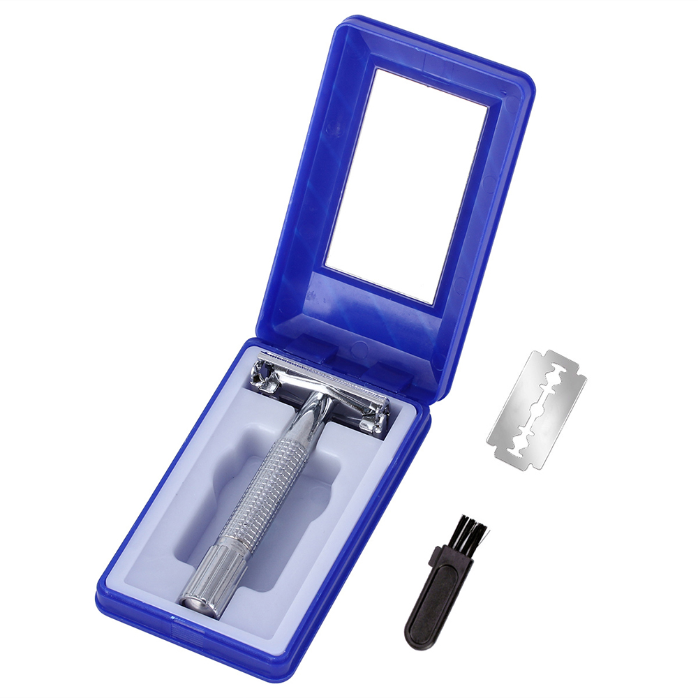 Safety Double Edge Razor For Men Shaving Face Razor Blades