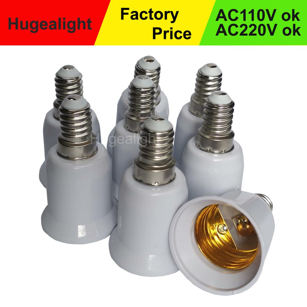 E14 to e27 adapter omvandlingssockel brandsäker plast omvandlarmaterial sockel glödlampa adapter lamphållare