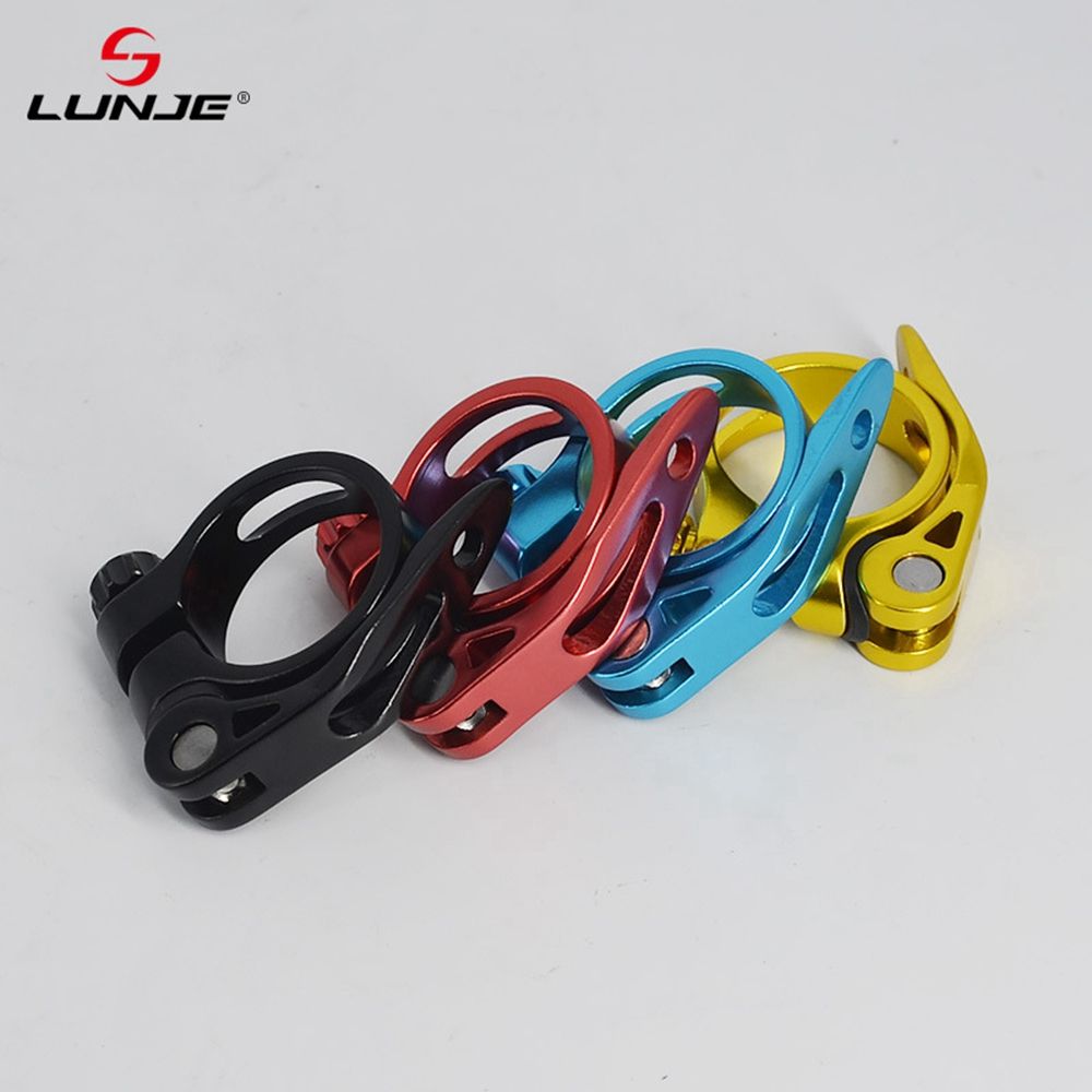 Alloy Mountain MTB BMX Road Bike Quick Release Aluminium Bicycle Seatpost Clamps Bike Seat Clamp