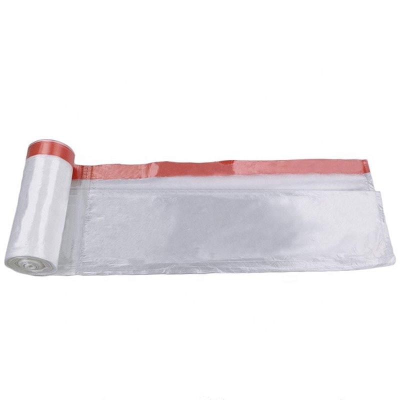 5Rolls Household Compostable Biodegradable Plastic Garbage Trash Bin Bags with Drawstring