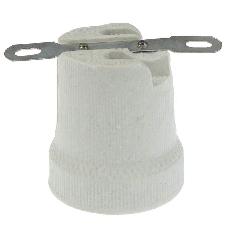 Vintage Lamp Base E27 Ceramic Edison Lamp Fittings Socket Lamp Base Holder Acc Fixing Bracket Large Screw Cap