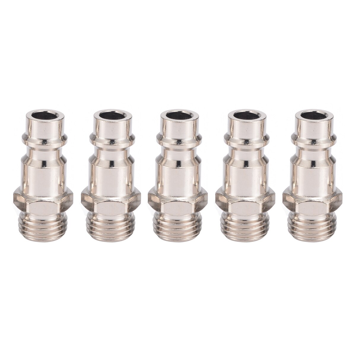 5 Stks/set Euro Air Line Hose Fitting Air Compressor Connector Quick Release Koppeling Plug Socket Connector 1/4 "Bsp