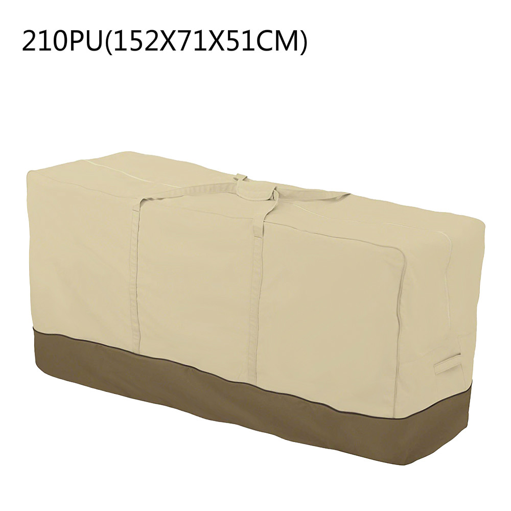 Multi-function Garden Furniture Storage Bag Cushions Upholstered Seat Protective Cover Large Capacity Storage Bags: Default Title