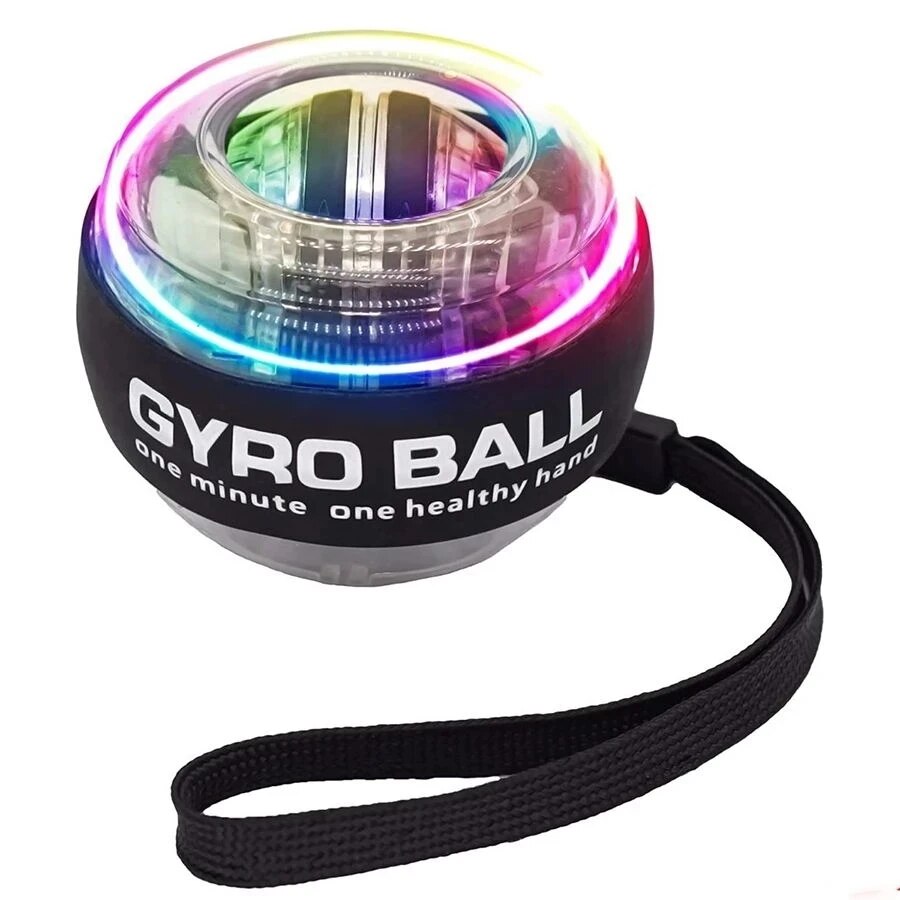 LED Handgelenk Energie Trainer Ball Selbststartende Kreisel Handgelenk Hand Ball Arm Hand Muskel Kraft Fitness ÜSpund Ausrügestochen Stärker