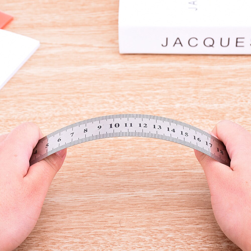 Sewing Foot Sewing 15-30cm Stainless Steel Metal Straight Ruler Ruler Tool Precision Double Sided Measuring Tool