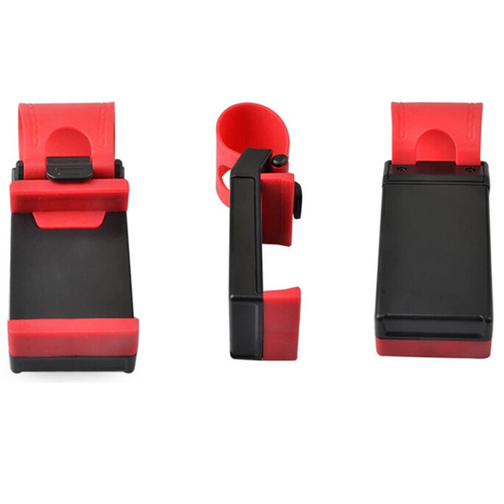 Car Steering Wheel Phone Clip Mount Holder Universal Bike Auto Camera GPS Stand Bracket for iPhone Samsung