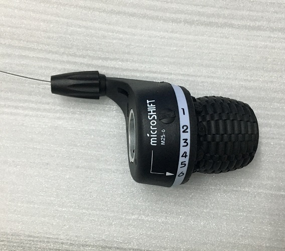 Microshift 24 S Twist Grip Gear Shifters Trip 3X6/7/8 Speed Twist Shifter Fiets Shifter Derailleur Compatibel voor Shimano: 3X6S Right Shift