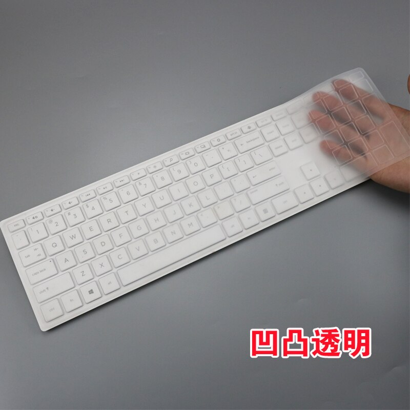 PC Keyboard Cover Protector For HP Keyboard TPC-P001K TPC-C003K TPC-C002K TPC-C001M TPC-C001D Desktop Desktop Computer Film: Clear