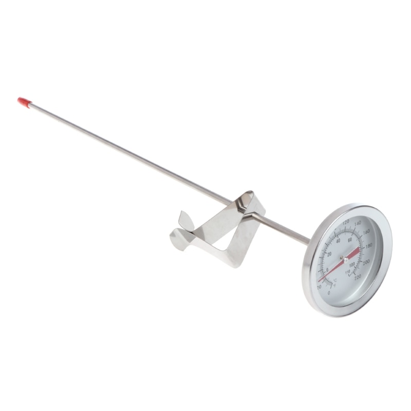 12" Stainless Steel Dial Thermometer Probe Homebrew Brew Kettle Temperature Measuring #0620