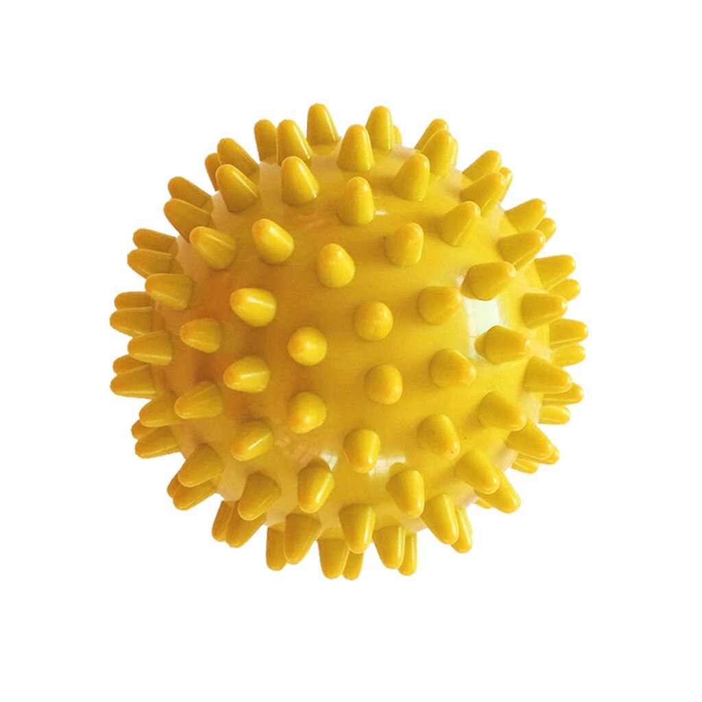 Massage Muscle Relaxation PVC Shaft Foot Massage Roller Plantar Fascia Ball Name: YELLOW