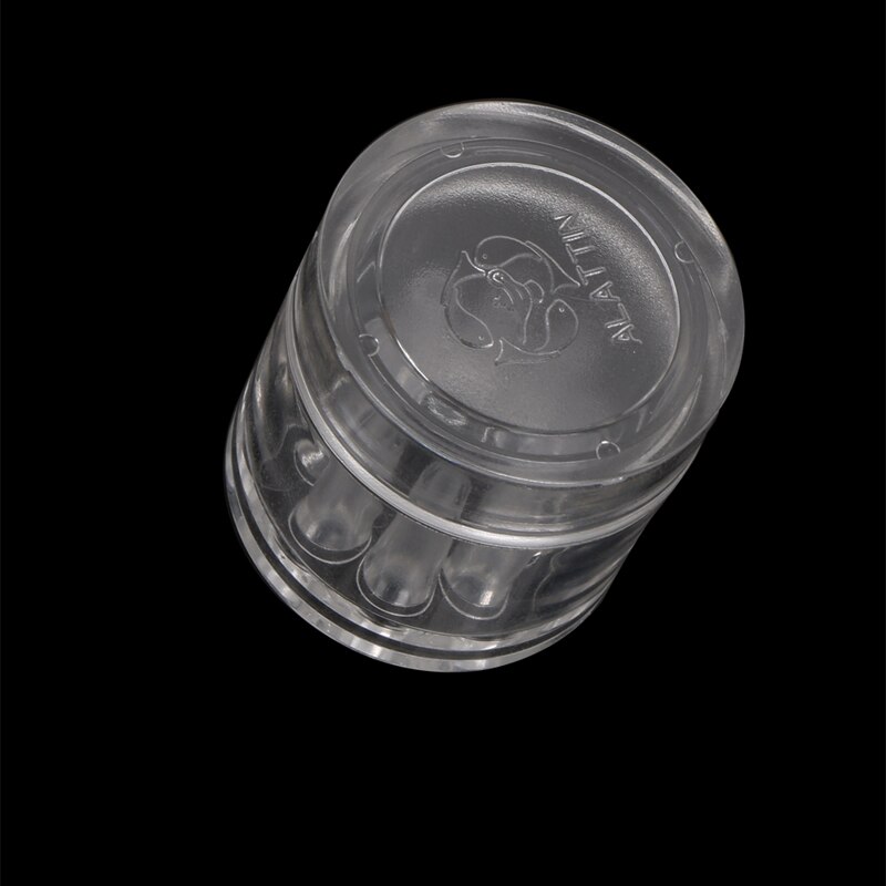 8 fori di Plastica Acquario Serbatoio ricevitore Trappola Tubo cacciatore per Planaria A Vite Senza bene Sanguisuga