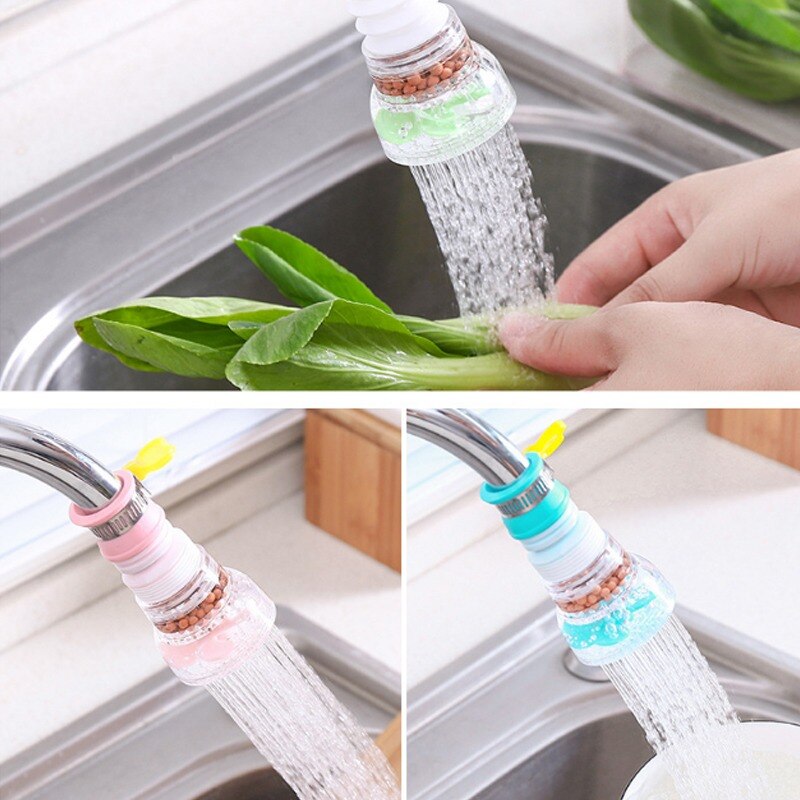 Snel ! 360 Graden Draaibare Sproeikop Tap Duurzaam Kraan Filter Nozzle 3 Modi Keuken Tap Nozzle Tap Filter Kraan Beste