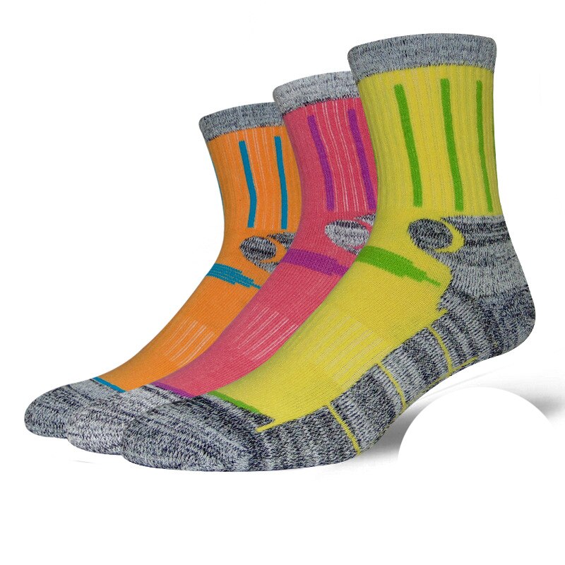 Winter Skiën Sokken Vrouwen Outdoor Fitness Camping Wandelen Sokken Katoen Warm Athletic Snowboarden Sport Sokken Eu Maat 35-39