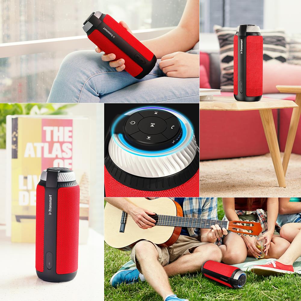 1 año de garantía elemento tronsmart T6 Mini altavoces para reproductor de música MP3 Altavoz Bluetooth portátil barra de sonido inalámbrica Audio