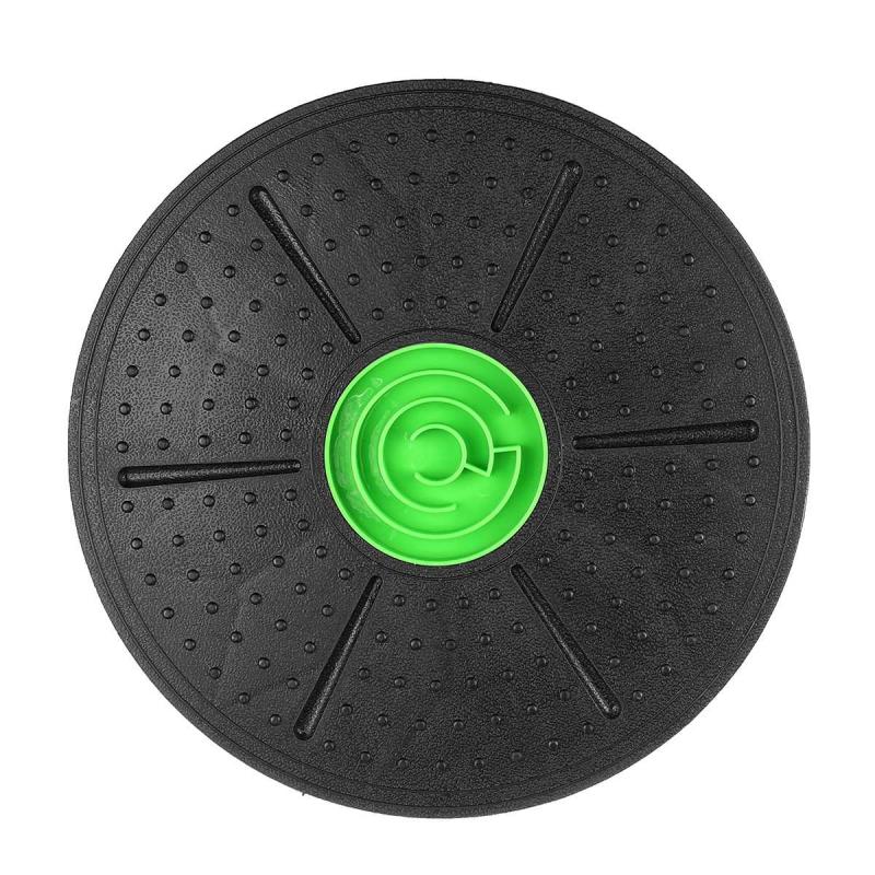 360 graders rotationsmassaskiva 36cm balansbrädor runda plattor balansdyna gym midjevridande brädor träningsbärande
