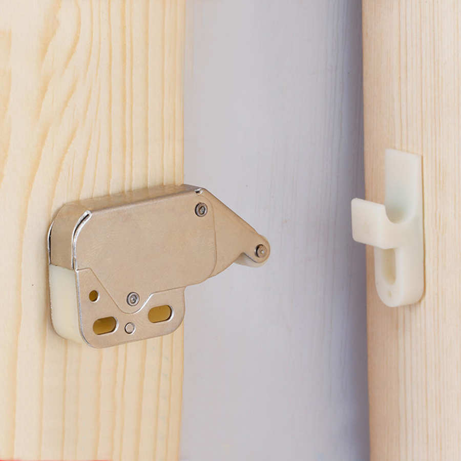 Cabinet doors lock Push to Open Touch Catch Latch Lock Bounce Cabinet Cupboard Doors