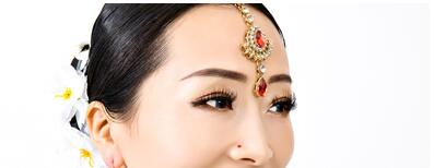 Intia pakistan tyttö tanssi lisävaruste nainen tanssiesitys kulmakarvat lisävaruste ampua päähineet lady headdress: K