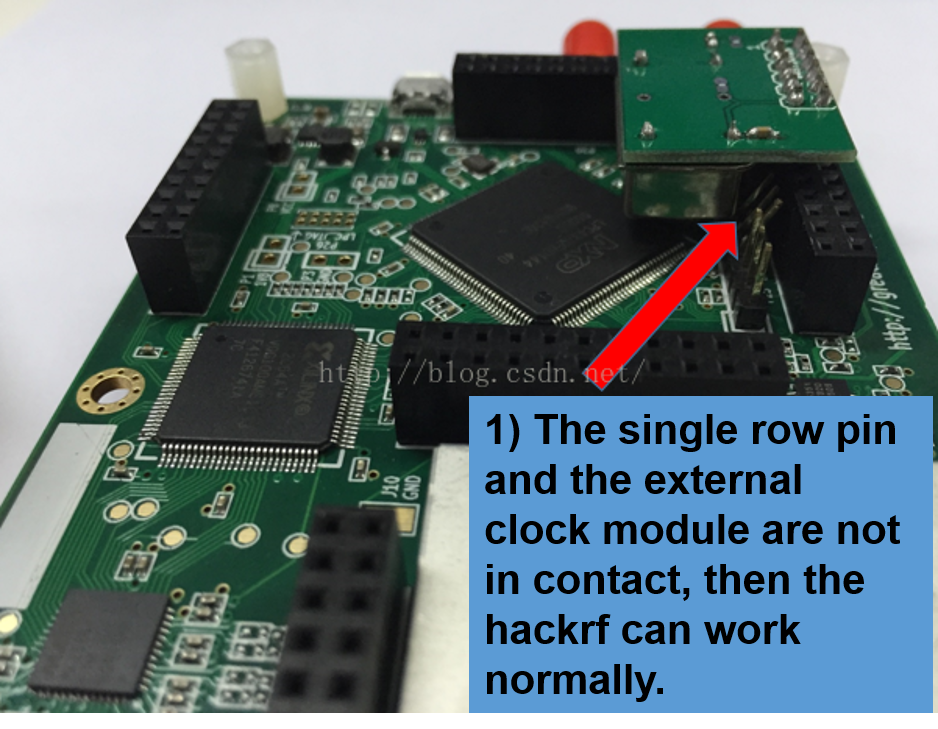 External high precision TCXO clock module PPM0.1 for HackRF