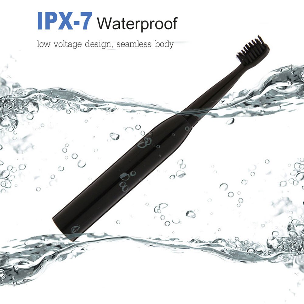 Ultra Schall- Schall- Elektrische Zahnbürste Wiederaufladbare Zahn Pinsel Waschbar Elektronische Bleichen Zähne Pinsel Erwachsene Timer Zahnbürste