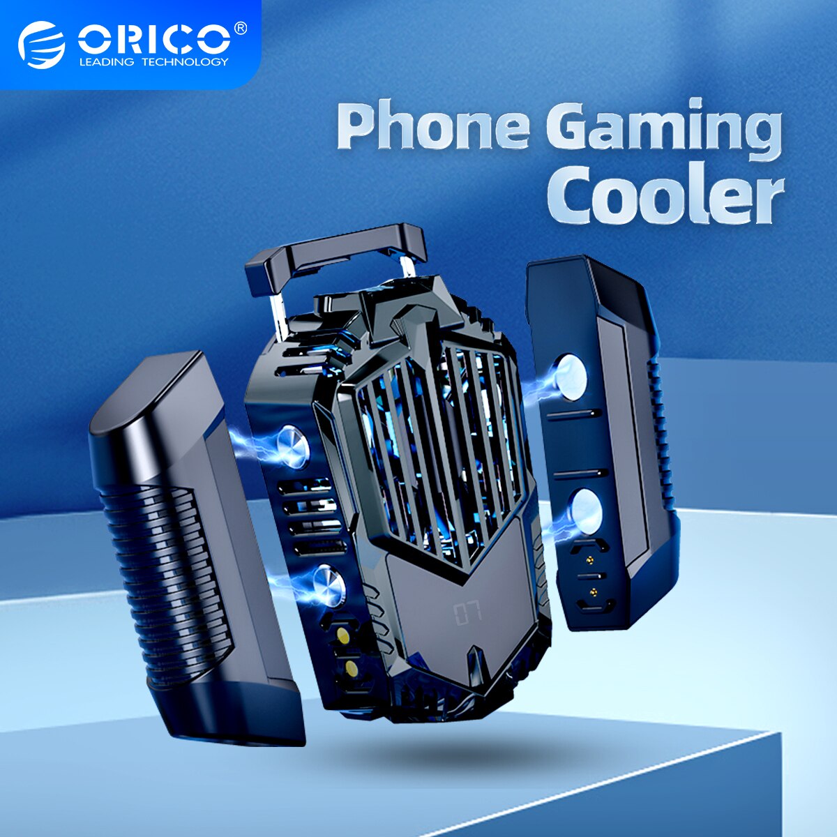 Orico Universele Telefoon Koelventilator Pubg Gaming Cooler Voor Iphone Samsung Xiaomi Huawei Turbo Hurricane Radiator Koellichaam