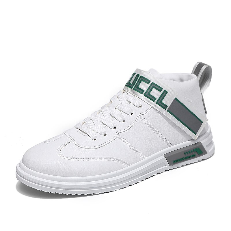 High-top hvide sko seje udendørs lys man sneakers komfortable cool mandlige til sandaler herre sko: Grå / 9.5